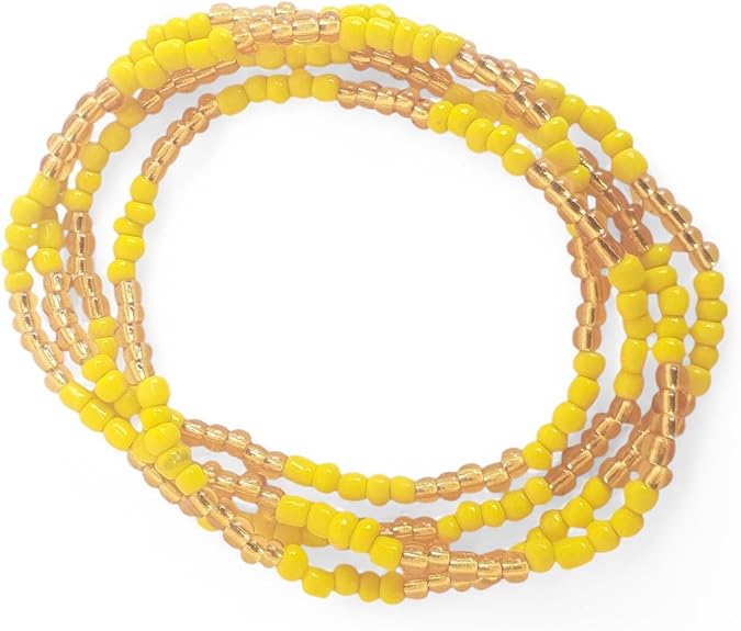 Collar de Oshún de Santería – Collar Yoruba de Protección y Amor
