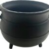 Caldero de Hierro Fundido Negro 7” – Caldero Ritual para Santería, Ifá y Guerreros